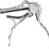 Acoustic Guitar Alligator Capo - Aluminum Alloy Pearl Chrome Color Guitar Capo for Acoustic Guitar