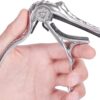Acoustic Guitar Alligator Capo - Aluminum Alloy Pearl Chrome Color Guitar Capo for Acoustic Guitar - Image 2