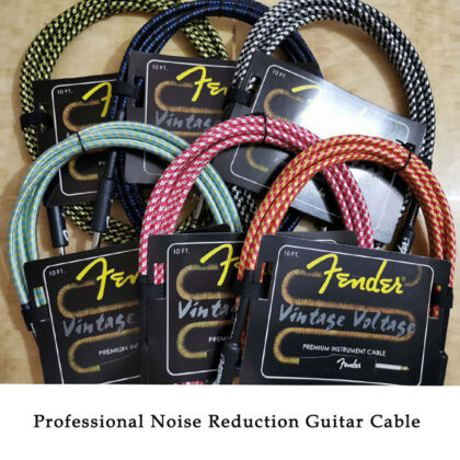 Fender Vintage Voltage Professional Guitar Cable (Single - 10ft)