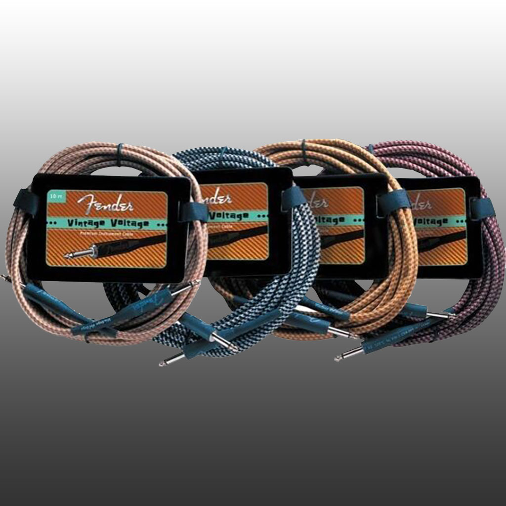 Fender Vintage Voltage Professional Guitar Cable (Single - 10ft) - Image 2