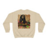 Marley Lion Crewneck Long Sleeve Sweatshirt - Sand