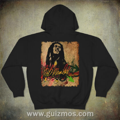 Marley Lion Unisex Heavy Blend™ Hooded Sweatshirt - Black