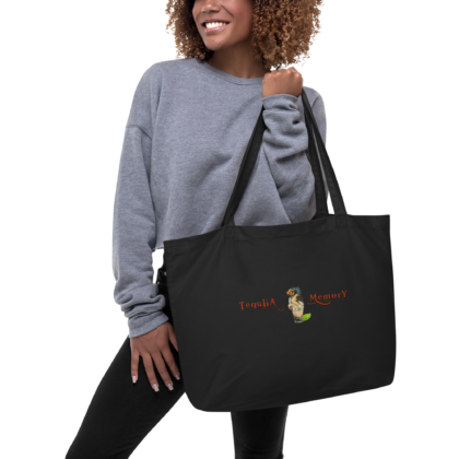 Large organic tote bag