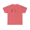 Shhh! Unisex Heavy Cotton Tee - (White Design on Color) - Image 34