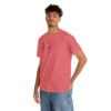 Shhh! Unisex Heavy Cotton Tee - (White Design on Color) - Image 39