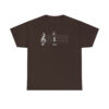 Shhh! Unisex Heavy Cotton Tee - (Black Design on Color) - Image 23
