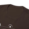 Shhh! Unisex Heavy Cotton Tee - (Black Design on Color) - Image 32