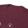 Shhh! Unisex Heavy Cotton Tee - (Black Design on Color) - Image 21