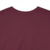 Shhh! Unisex Heavy Cotton Tee - (Black Design on Color) - Image 22
