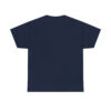 Shhh! Unisex Heavy Cotton Tee - (Black Design on Color) - Image 46