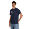 Shhh! Unisex Heavy Cotton Tee - (Black Design on Color) - Image 50
