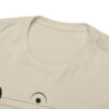 Shhh! Unisex Heavy Cotton Tee - (White Design on Color) - Image 10