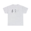 Shhh! Unisex Heavy Cotton Tee - (White Design on Color) - Image 23