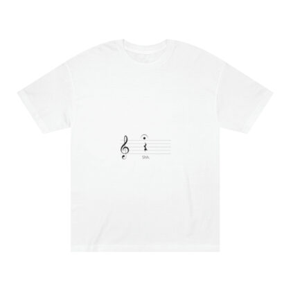 Shhh! Unisex Heavy Cotton Tee - White