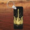 Golden Winged Guitar Keychain - Image 3