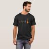Vintage Guitar Heartbeat Electric Guitar Lovers T-Shirt - Image 2