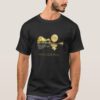 Peace Love Music Guitar Lake Shadow Hippie Musican T-Shirt