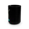 Lake Tahoe Guitar Bear - Black Mug, 15oz - Image 7
