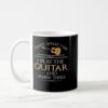 I play the Guitar and I know things - 11oz Coffee Mug - White - Image 2