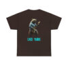 Lake Tahoe Guitar Bear - Unisex Heavy Cotton Tee - Black - Image 10