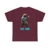 Lake Tahoe Guitar Bear - Unisex Heavy Cotton Tee - Black - Image 9