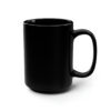 Reggie Hall LIVE! - Custom Hi-Res Logo - Black Mug, 15oz - Image 3