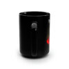 Reggie Hall LIVE! - Custom Hi-Res Logo - Black Mug, 15oz - Image 4