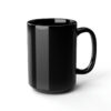Reggie Hall LIVE! - Custom Hi-Res Logo - Black Mug, 15oz - Image 6