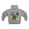 Tahoe Rocks! Squirrel – Men's NUBLEND® Hooded Sweatshirt - Image 3