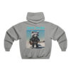 Tahoe Rocks! Raccoon – Men's NUBLEND® Hooded Sweatshirt - Image 5