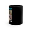 Tahoe Rocks! Fox - 11oz Black Mug - Image 2