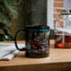 Tahoe Rocks! Fox - 11oz Black Mug - Image 6