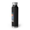 Tahoe Rocks! Coyote - Turquoise Vacuum Insulated Bottle, 22oz - Image 18