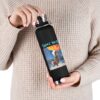 Tahoe Rocks! Coyote - Turquoise Vacuum Insulated Bottle, 22oz - Image 21