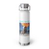 Tahoe Rocks! Coyote - Turquoise Vacuum Insulated Bottle, 22oz - Image 23