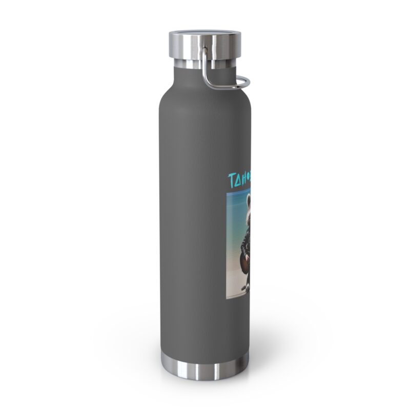 Tahoe Rocks! Raccoon - Copper Vacuum Insulated Bottle, 22oz - Image 9