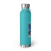 Tahoe Rocks! Coyote - Turquoise Vacuum Insulated Bottle, 22oz - Image 3