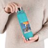 Tahoe Rocks! Coyote - Turquoise Vacuum Insulated Bottle, 22oz - Image 7