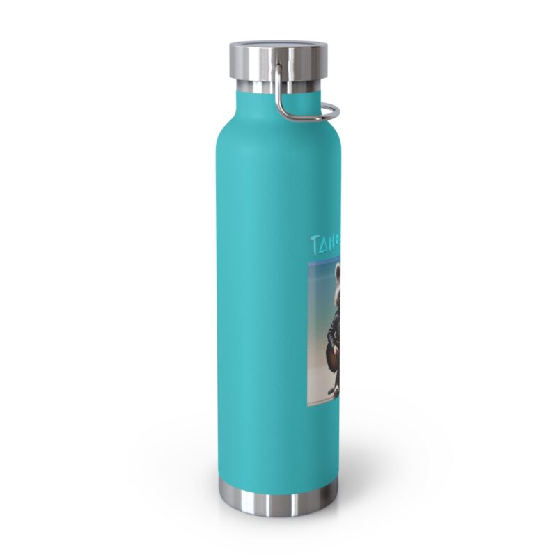 Tahoe Rocks! Raccoon - Copper Vacuum Insulated Bottle, 22oz - Image 16