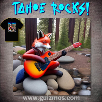 Tahoe Rocks! Fox - Unisex Ultra Cotton Tee