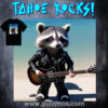 Tahoe Rocks! Raccoon - Unisex Ultra Cotton Tee - Image 2