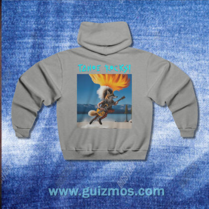Tahoe Rocks! Coyote – Men's NUBLEND® Hooded Sweatshirt