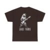 Lake Tahoe White Bear - Unisex Heavy Cotton Tee - Black - Image 25