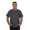 Lake Tahoe White Bear - Unisex Heavy Cotton Tee - Black - Image 44