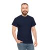 Lake Tahoe White Bear - Unisex Heavy Cotton Tee - Black - Image 53