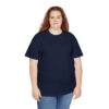 Lake Tahoe White Bear - Unisex Heavy Cotton Tee - Black - Image 55