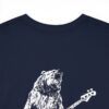 Lake Tahoe White Bear - Unisex Heavy Cotton Tee - Black - Image 60