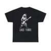 Lake Tahoe White Bear - Unisex Heavy Cotton Tee - Black