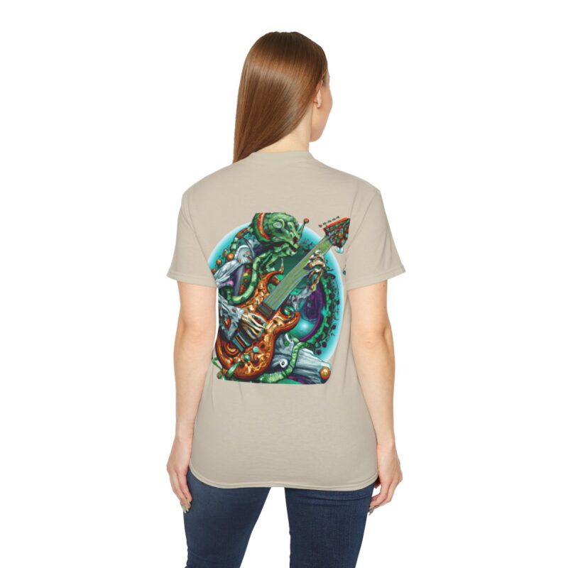 Jammin' with the Alien - Unisex Ultra Cotton Tee - White - Image 23