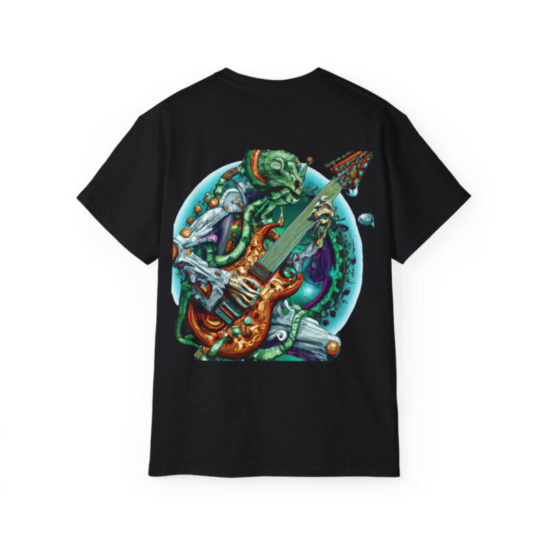 Jammin' with the Alien - Unisex Ultra Cotton Tee - White - Image 11